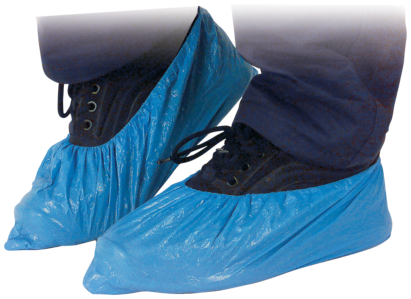 Disposable shoe protection PE Blue L.Brador